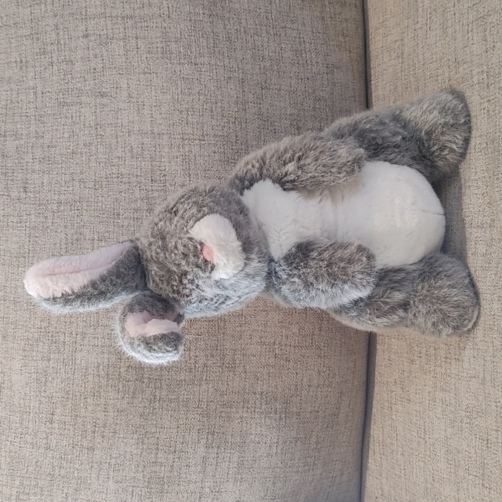 Great O’Hare Easter Bunny Rabbit Plush Puppet 17" Emporium Capwell Korea